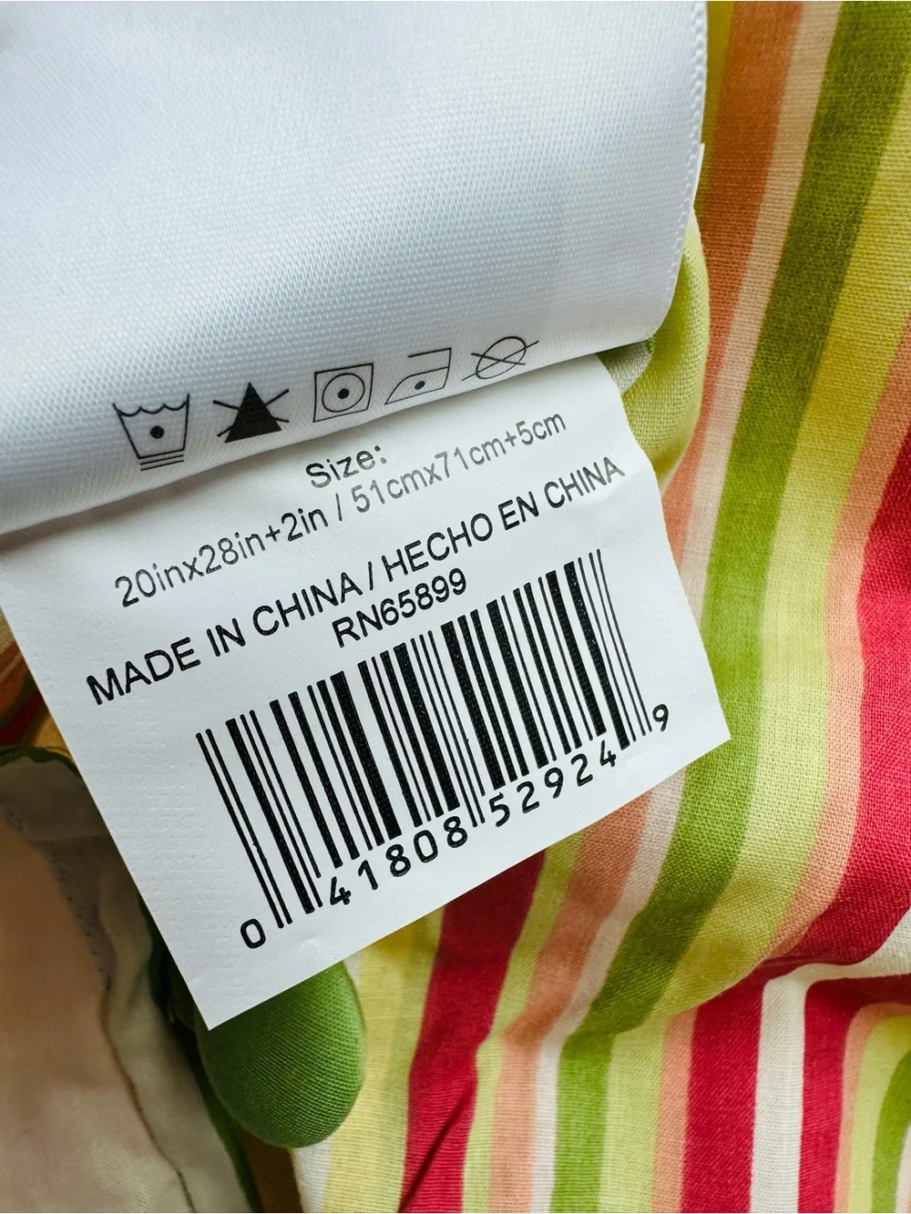 Better Homes & Gardens Floral Striped Cottagecore Pillow Sham Standard Size